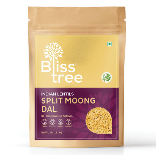 Bliss Tree Split Moong Dal-Lbs : 4 - www.foodworldmd.com