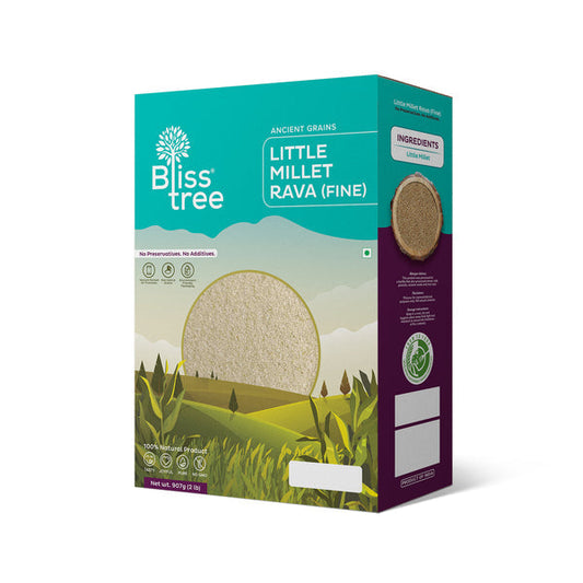 Bliss Tree Little Millet Rava Fine-Lbs : 2 - www.foodworldmd.com