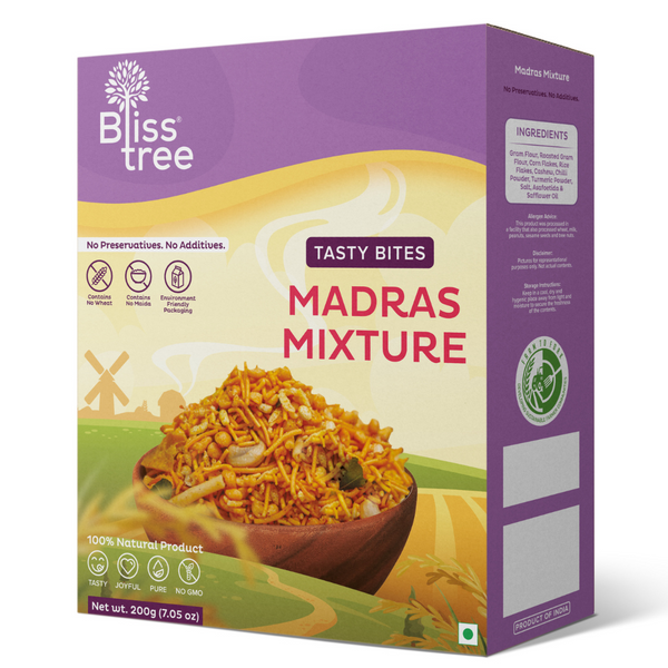 Bliss Tree Madras Mixture-Gms : 200 - www.foodworldmd.com