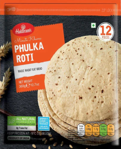 Haldirams Phulka Roti-Gms : 360 - www.foodworldmd.com