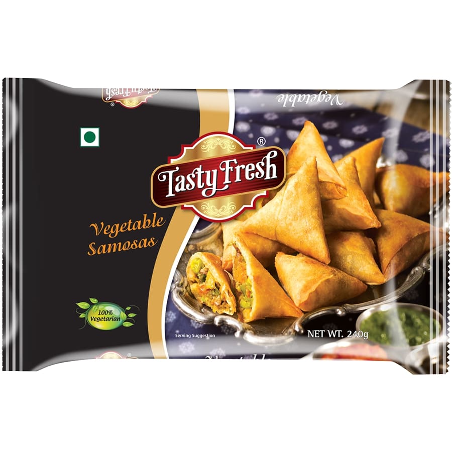 Tasty Fresh Vegetable Samosa-Gms : 240 - www.foodworldmd.com