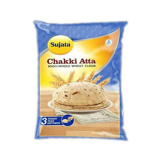 Sujata Whole Wheat Flour-Lbs : 4 - www.foodworldmd.com