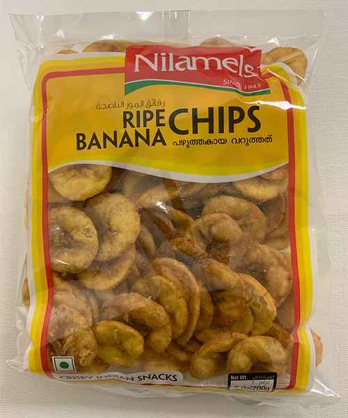 Nilamels Ripe Banana Chips-Gms : 200 - www.foodworldmd.com