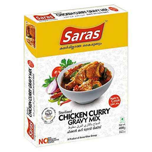 Saras Chicken Curry Gravy-Gms : 400 - www.foodworldmd.com