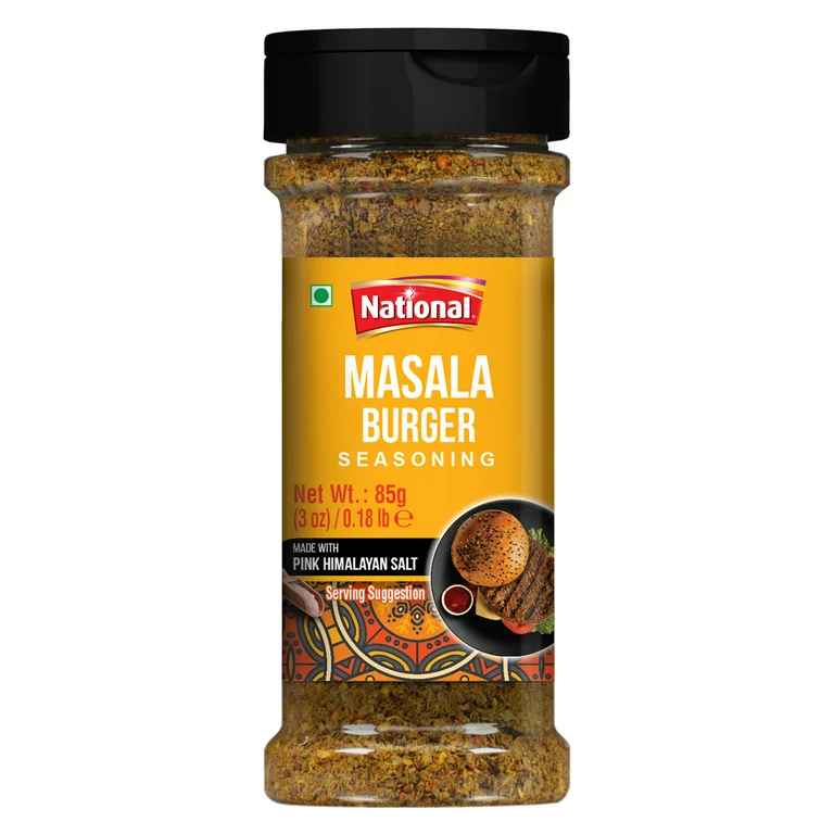 National Masala Burger Seasoning-Gms : 85 - www.foodworldmd.com