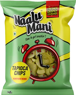 Nalu Mani Kanthari Bomb Tapioca Chips-Gms : 150 - www.foodworldmd.com