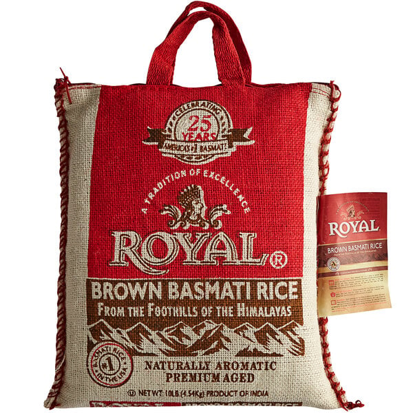 Royal Brown Basmati Rice-Lbs : 10 - www.foodworldmd.com