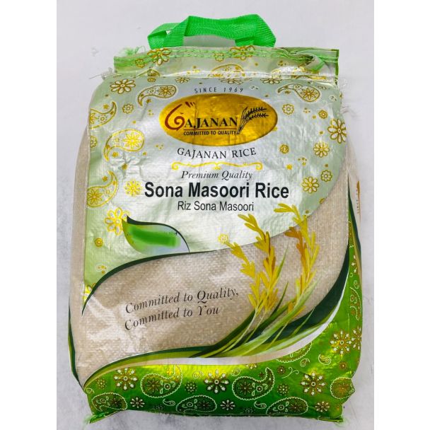 Gajanan Sonamasoori Rice-Lbs : 20 - www.foodworldmd.com