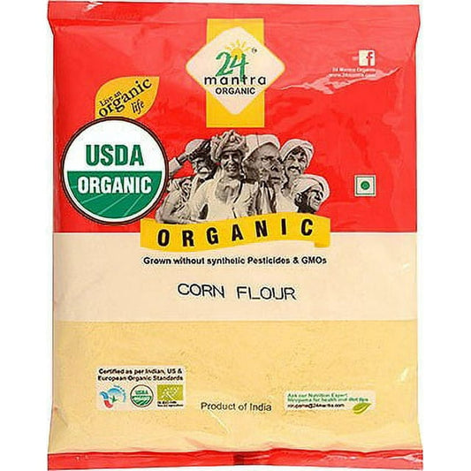 24 Mantra Organic Corn Flour-Lbs : 4 - www.foodworldmd.com