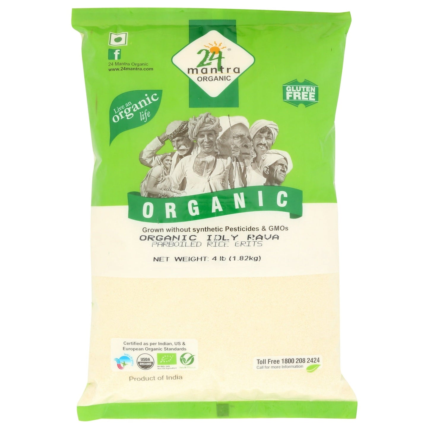 24 Mantra Organic Idly Rava-Lbs : 2 - www.foodworldmd.com