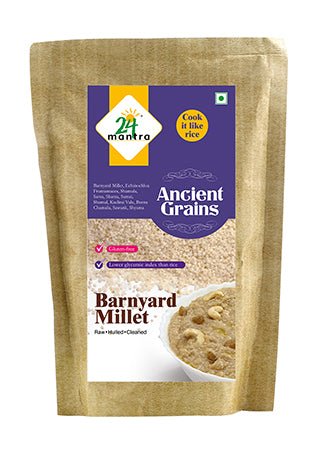 24 Mantra Barnyard Millet - Gms : 500 - FOOD WORLD - Pantry Staple