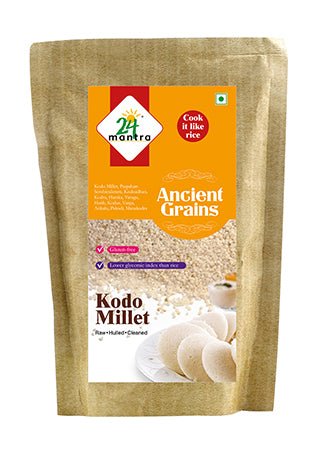 24 Mantra Kodo Millet - Gms : 500 - FOOD WORLD - Pantry Staple