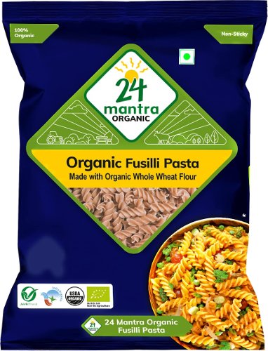 24 Mantra Organic Fusilli Pasta-Gms : 400 - www.foodworldmd.com