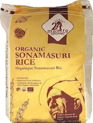 24 Mantra Organic Sonamasoori Rice-Lbs : 20