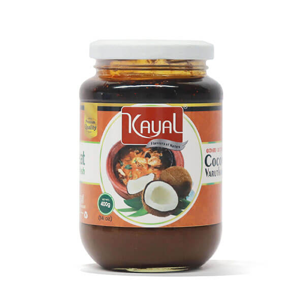 Kayal Coconut Varuthara Paste-Gms : 400 - www.foodworldmd.com