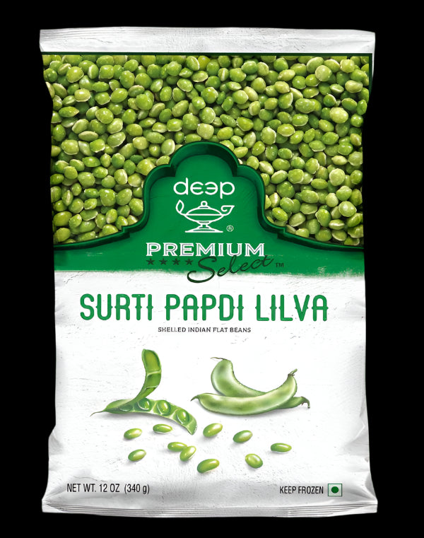 Deep Surati Papdi Lilva-Gms : 340 - www.foodworldmd.com