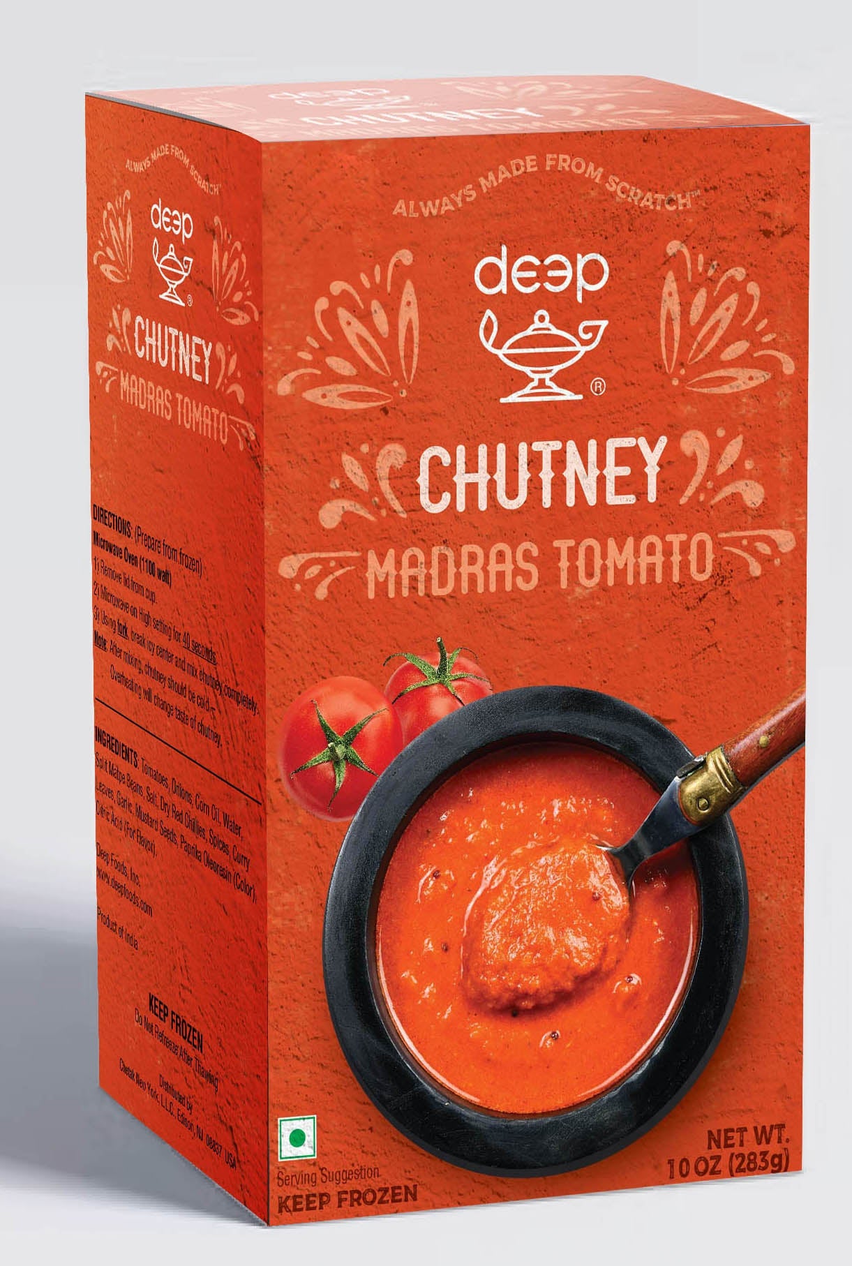 Deep Madras Tomato Chutney-Gms : 283 - www.foodworldmd.com