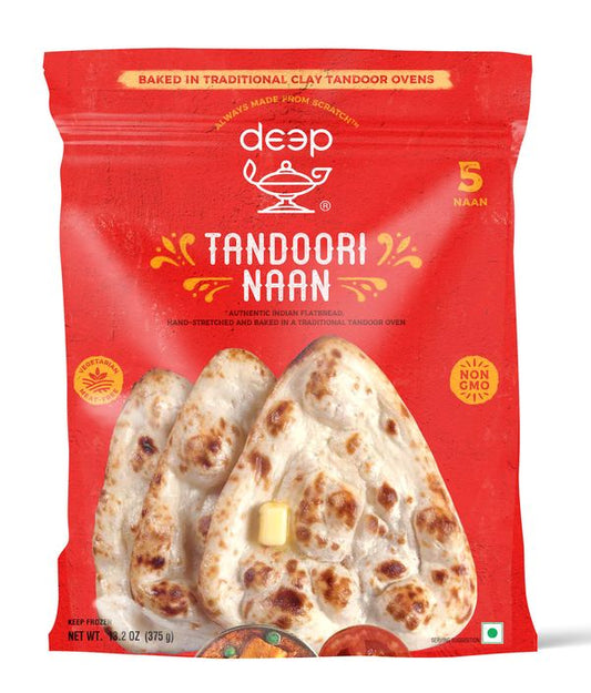 Deep Tandoori Naan-Gms : 426 - www.foodworldmd.com