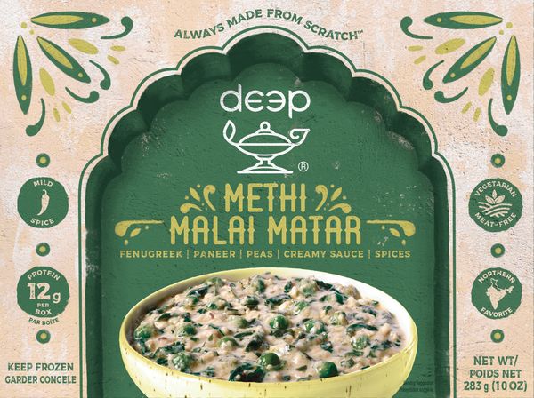 Deep Methi Malai Mutter-Gms : 283 - www.foodworldmd.com