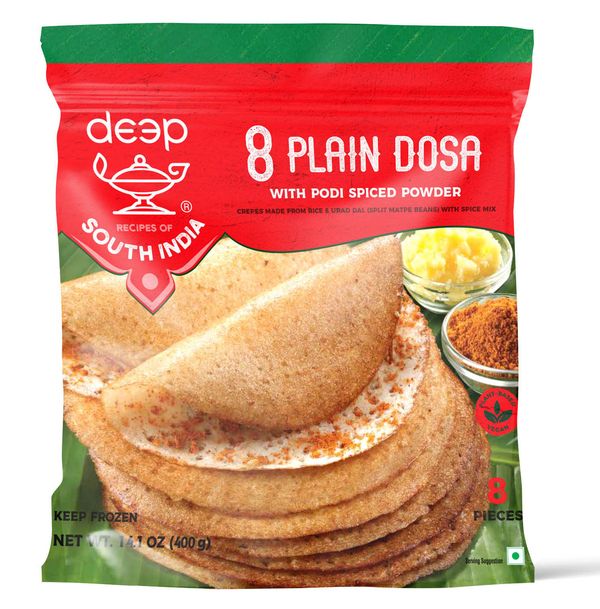 Deep Plain Dosa With Podi-Gms : 400 - www.foodworldmd.com