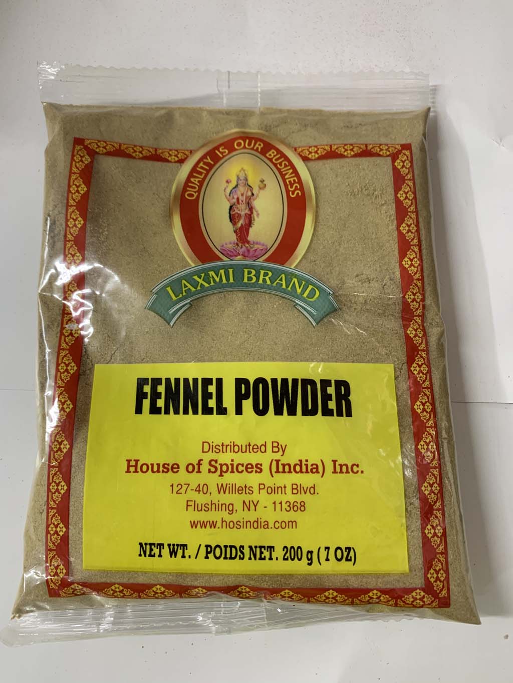 Laxmi Fennel Powder-Oz : 7 - www.foodworldmd.com