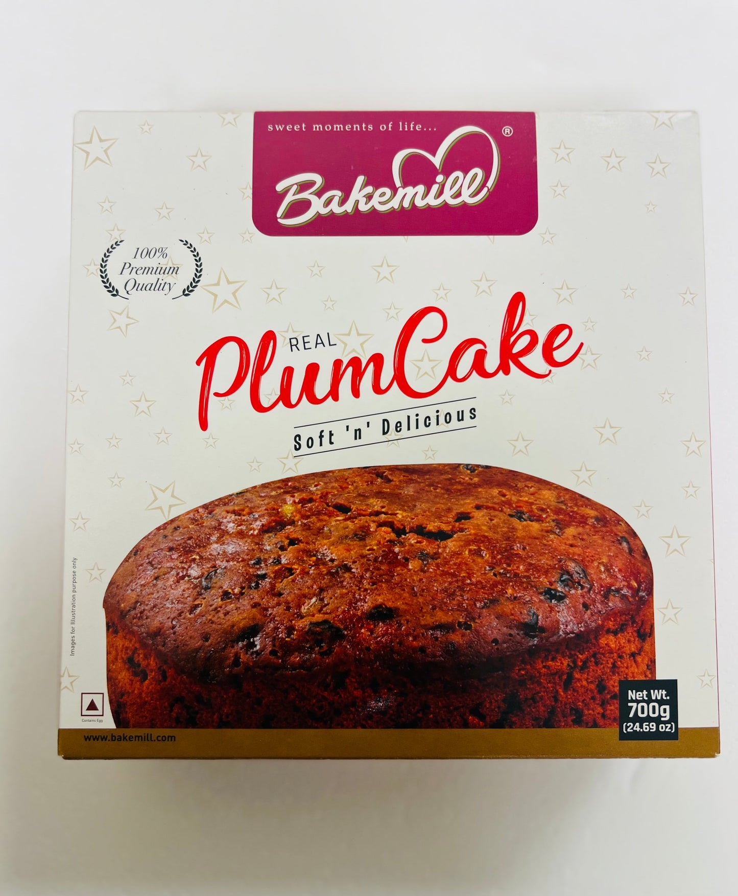 Bakemill Plum Cake-Gms : 700 - www.foodworldmd.com