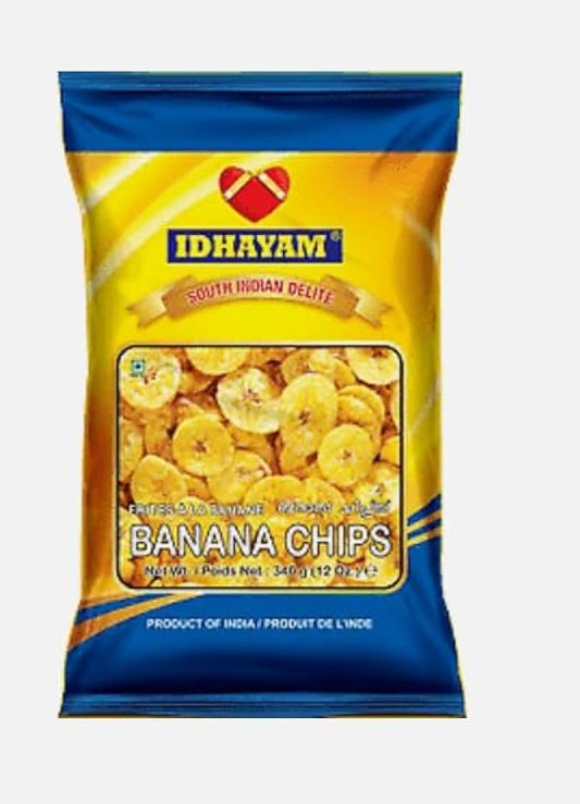 Idhayam Banana Chips-Gms : 340 - www.foodworldmd.com