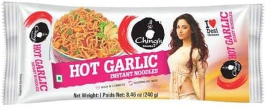 Chings Hot Garlic Noodles-Gms : 240 - www.foodworldmd.com