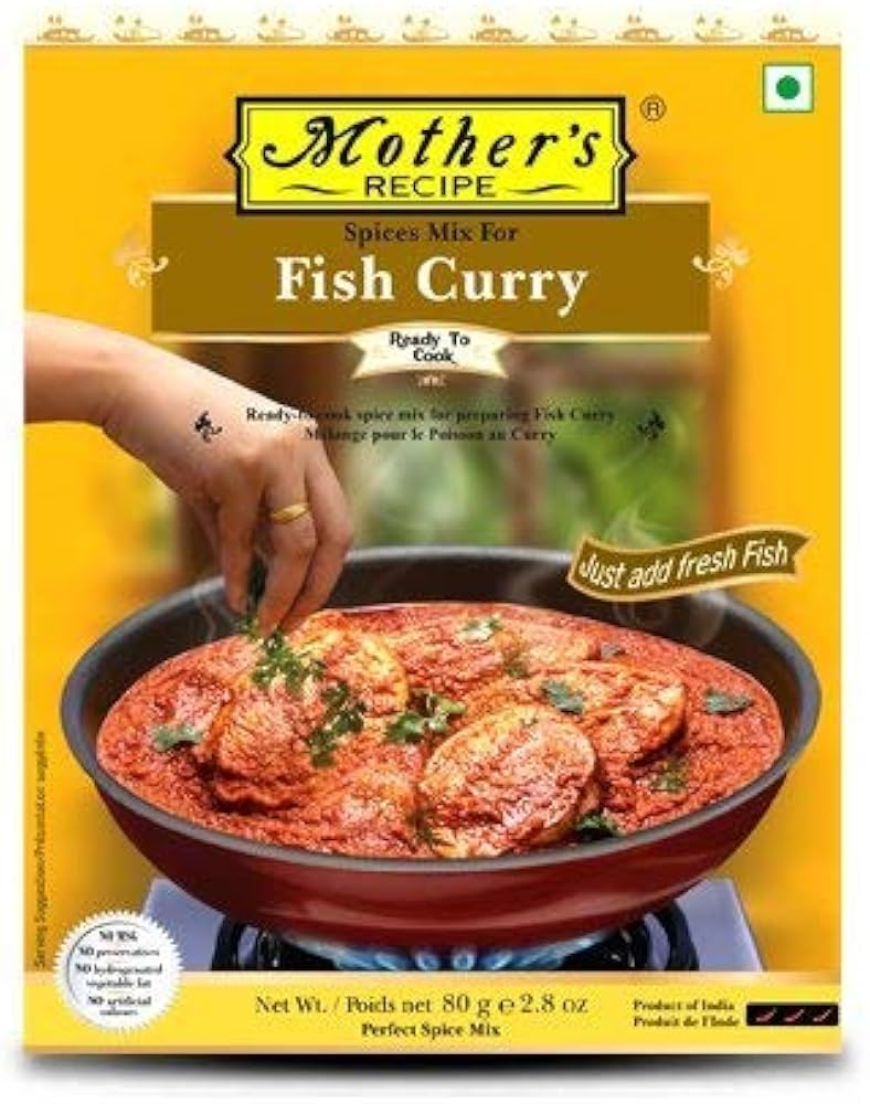 Mothers Fish Curry Mix-Gms : 80 - www.foodworldmd.com