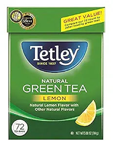 Tetley Green Tea Lemon Bags-Gms : 144 - www.foodworldmd.com