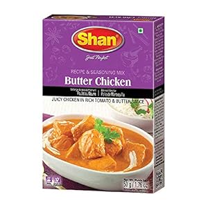 Shan Butter Chicken Masala-Gms : 50 - www.foodworldmd.com