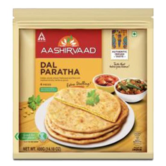 Aashirvaad Dal Paratha-Gms : 400 - www.foodworldmd.com