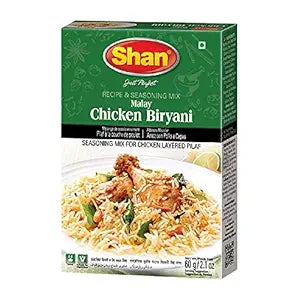 Shan Malay Chicken Biryani Mix-Gms : 60 - www.foodworldmd.com