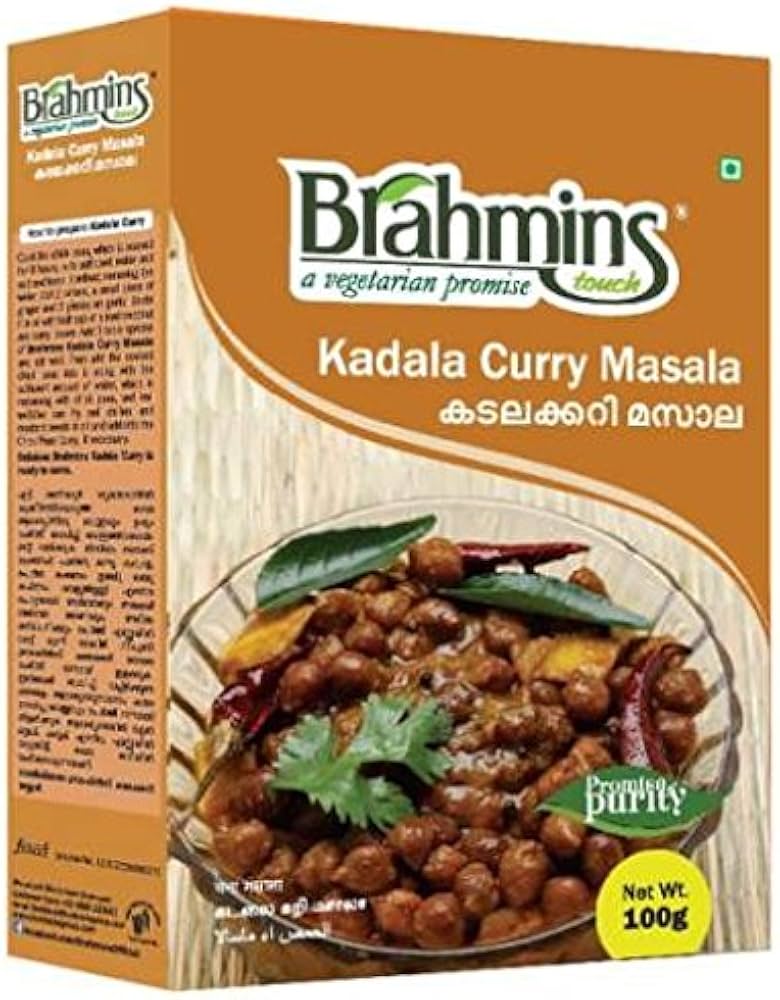 Brahmins Kadala Curry Masala-Gms : 100 - www.foodworldmd.com