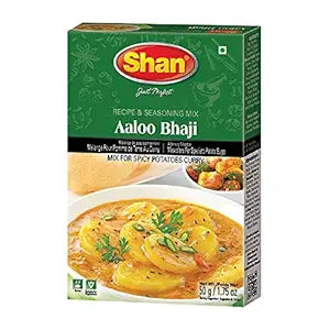 Shan Aaloo Bhaji Mix-Gms : 50 - www.foodworldmd.com