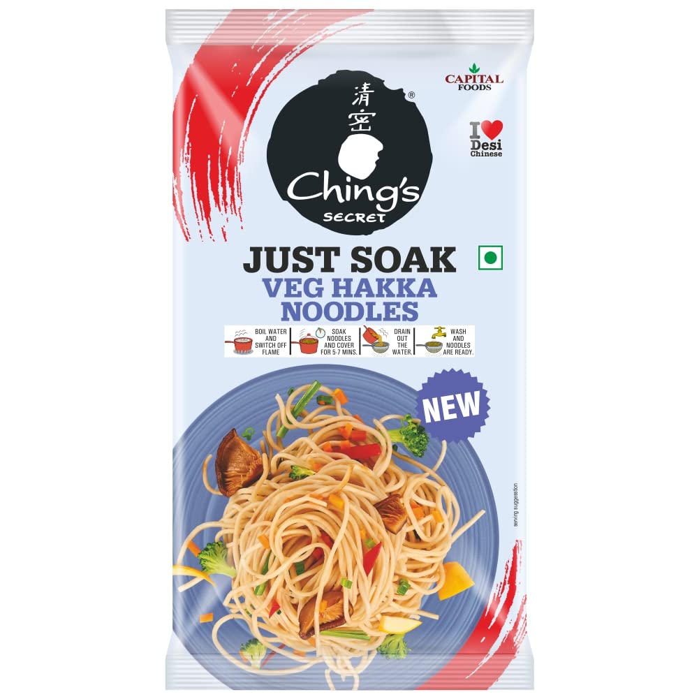 Chings Hakka Veg Soak Noodles-Gms : 140 - www.foodworldmd.com