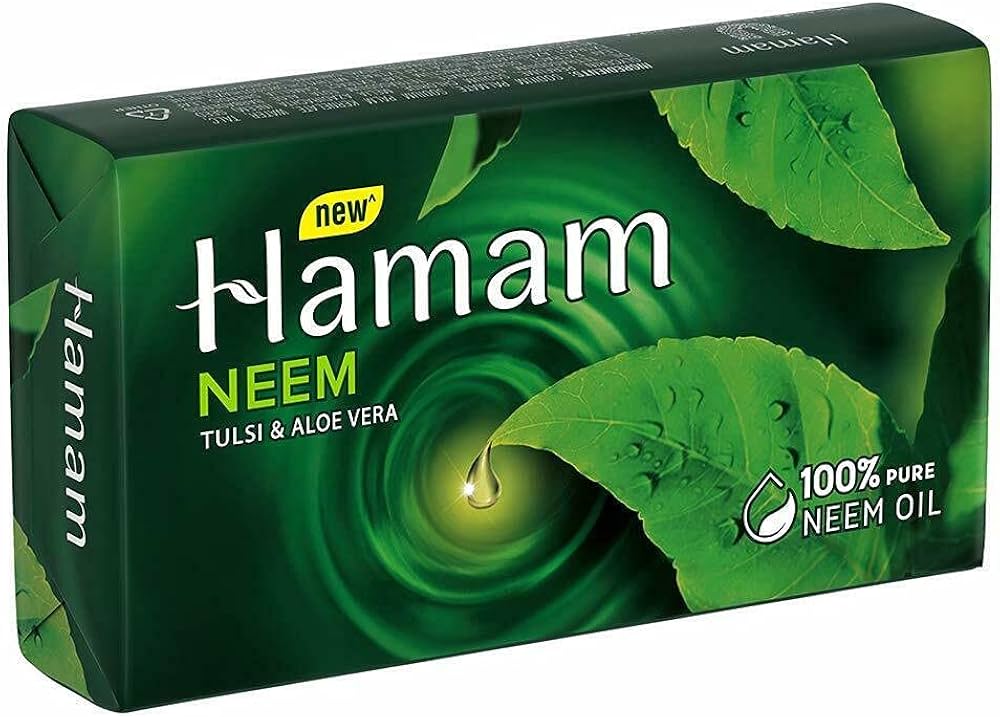 Hamam Neem Soap-Gms : 150 - www.foodworldmd.com