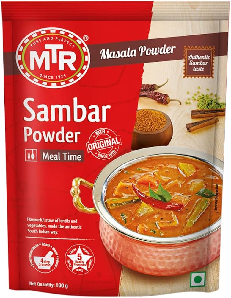 MTR Sambar Powder-Gms : 200 - www.foodworldmd.com