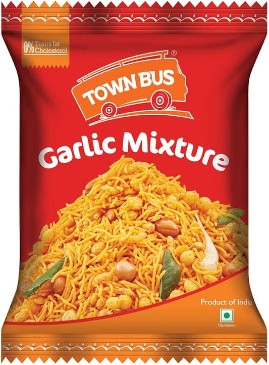 Town Bus Garlic Mixture (Buy 1 Get 1 Free)-Gms : 340 - www.foodworldmd.com