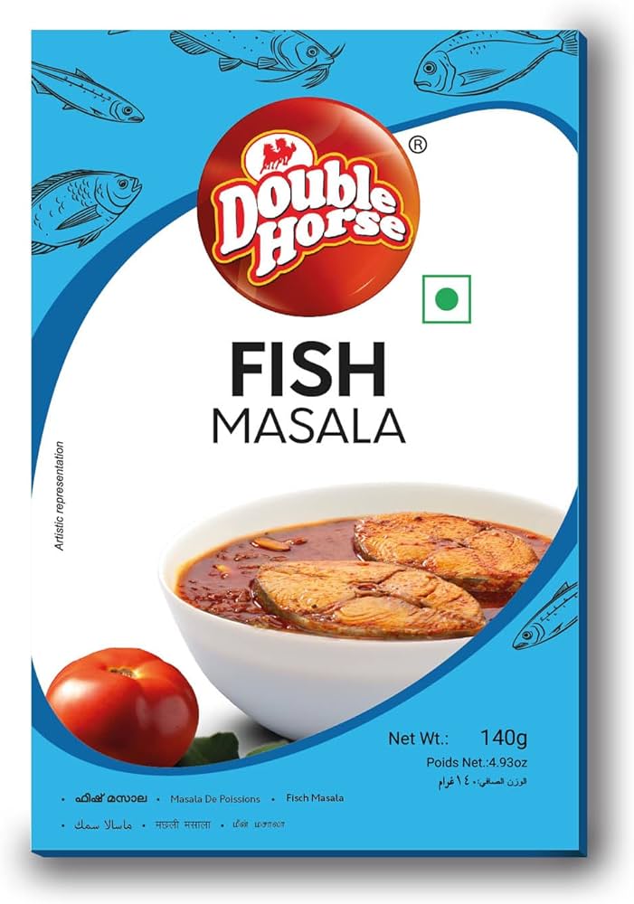 Double Horse Fish Masala-Gms : 200 - www.foodworldmd.com