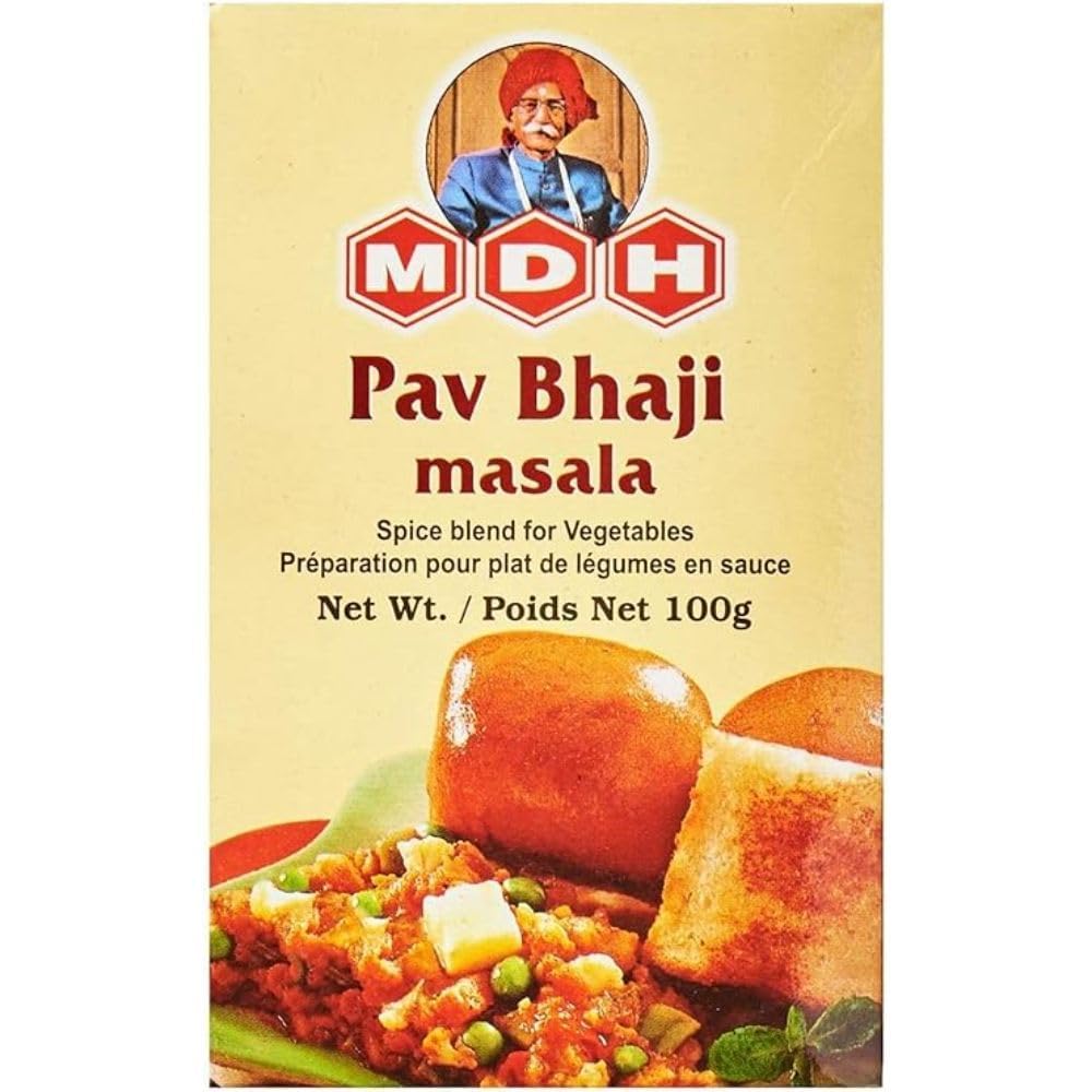 MDH Pav Bhaji Masala-Gms : 100 - www.foodworldmd.com