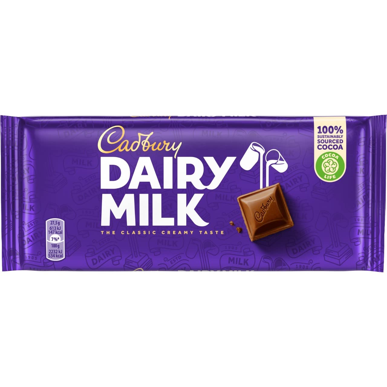 Cadbury Milk Chocolate-Gms : 45 - www.foodworldmd.com