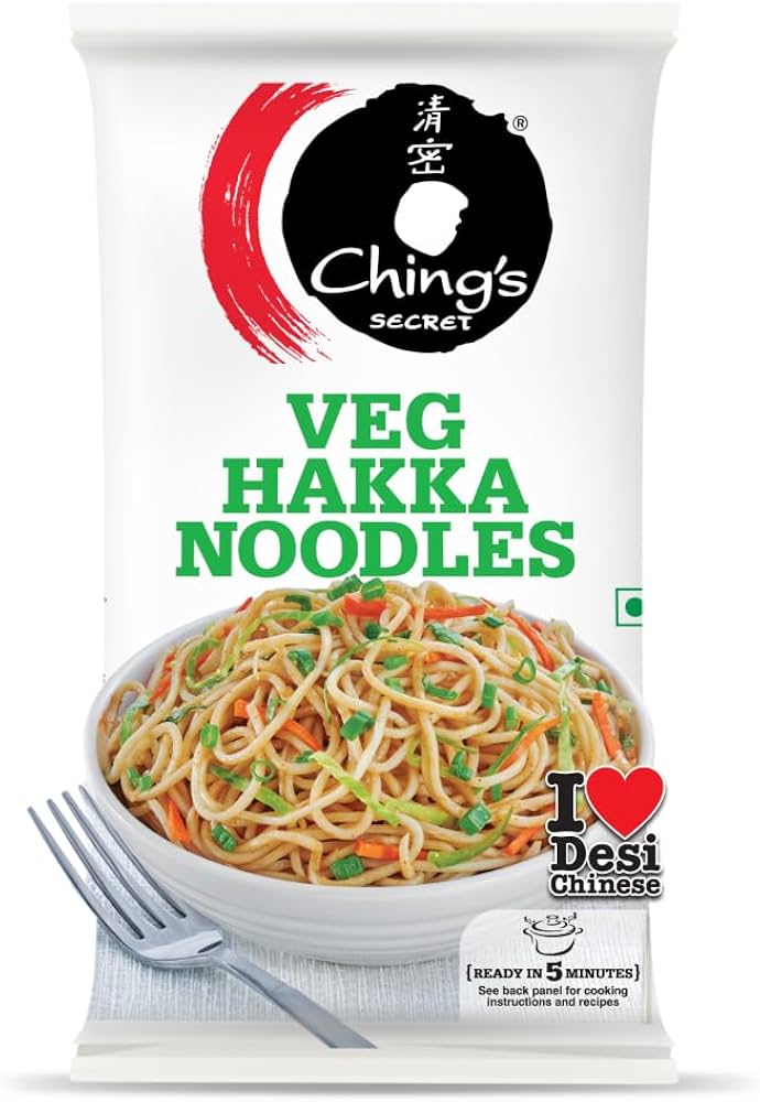 Chings Veg Hakka Noodles-Gms : 840 - www.foodworldmd.com