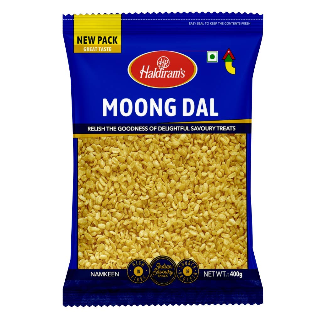 Haldirams Plain Moong Dal-Gms : 400 - www.foodworldmd.com