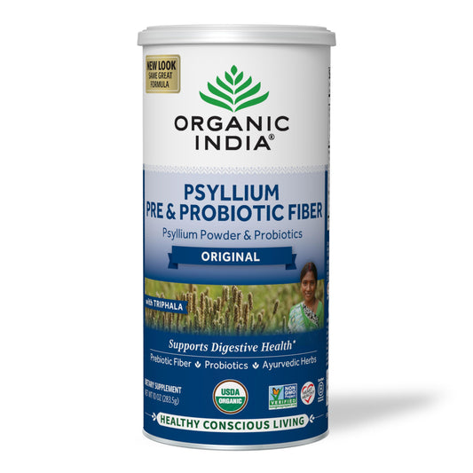 Organic India Psyllium Pre & Probiotic Fiber-Gms : 283.5