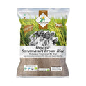 24 Mantra Organic Sonamasoori Rice Brown-Lbs : 10 - www.foodworldmd.com