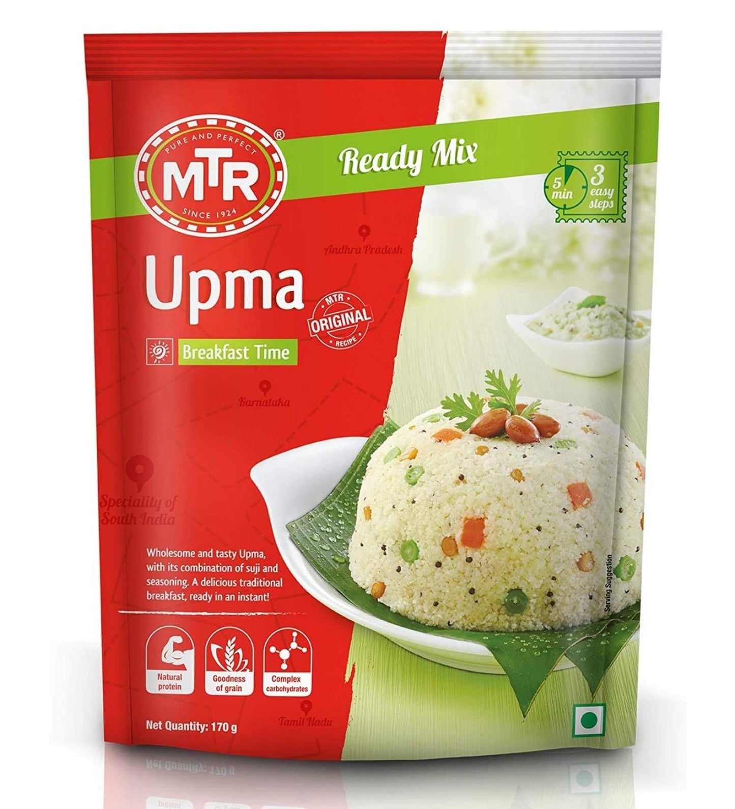 MTR Instant Upma Mix-Gms : 200 - www.foodworldmd.com