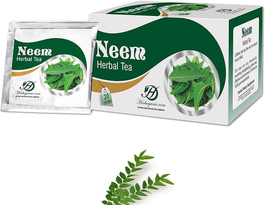 Herboganic Neem Tea Bags-Gms : 75 - www.foodworldmd.com