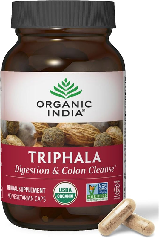 Organic India Triphala Tablet-Cap : 90