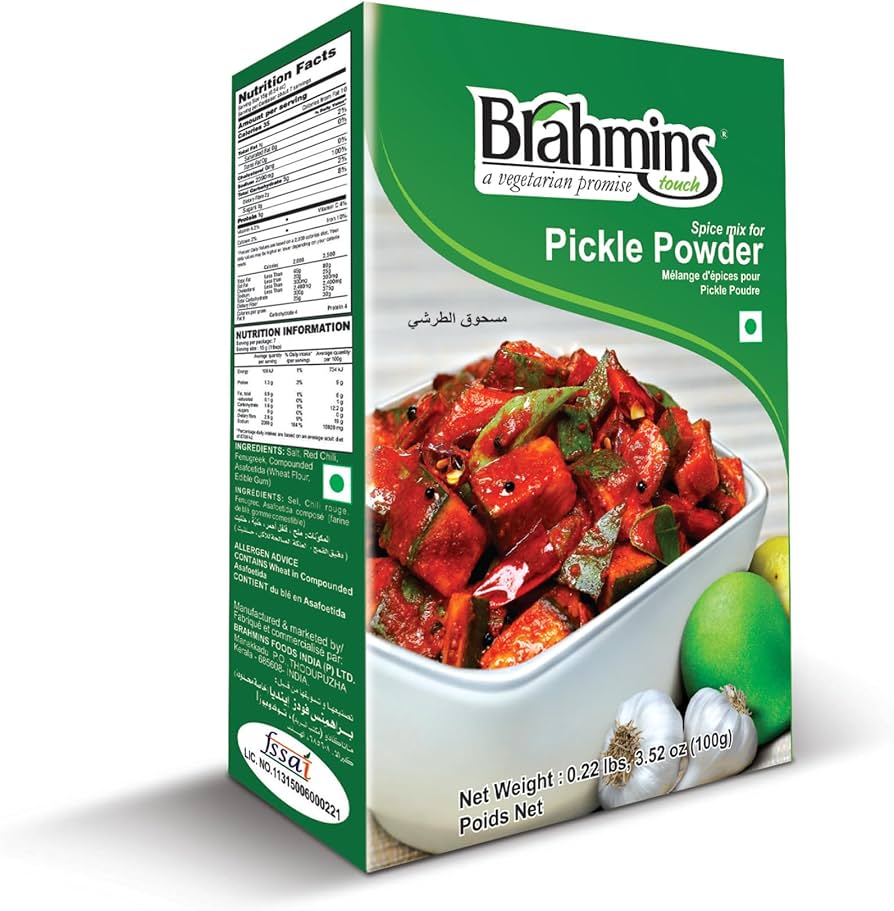 Brahmins Pickle Powder-Gms : 100 - www.foodworldmd.com